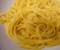 Spaghetti al curry