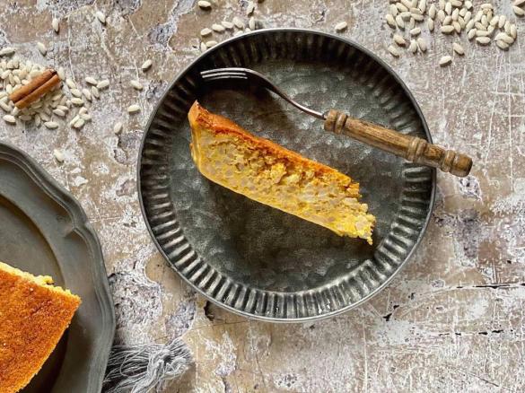 "Pastiera" di riso alla cannella