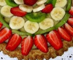 Crostata morbida con frutta fresca