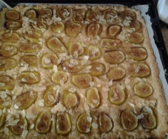 Crostata di Nocciole con Fichi