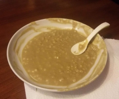 CREMA DI PATATE PISELLI E POLLO