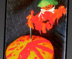 TORTA ASSASSINATA (variante di torta di zucca e grano saraceno) - staffetta Halloween
