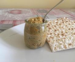 Crema di verdure alle tartine di azzimo