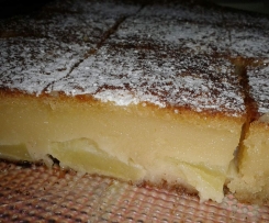 Torta di mele cremosa