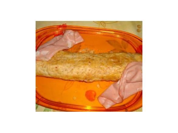 strudel rustico alla mortadella