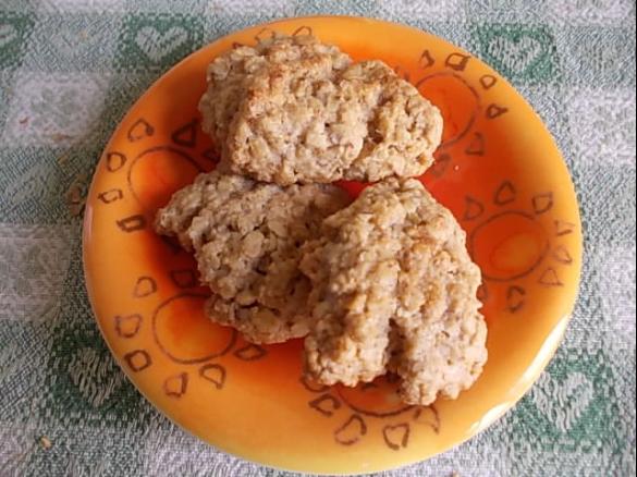 Biscotti fiocchi di avena e mandorle
