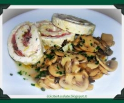 POLPETTONE DI POLLO AL PROFUMO DI BOSCO