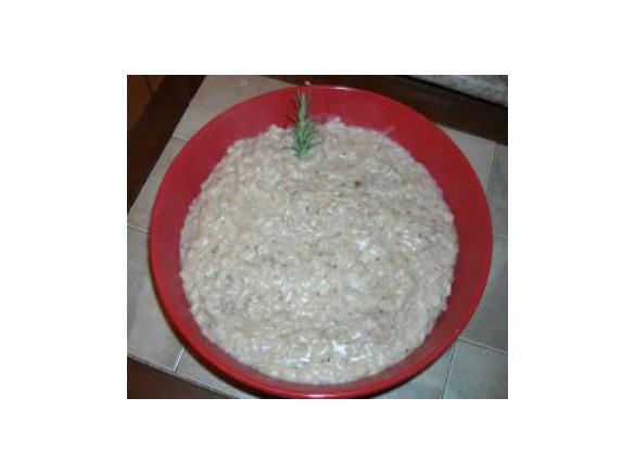 Risotto al rosmarino al profumo di limone