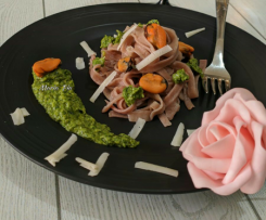 ~ CONTEST RAPE ~ FETTUCCINE CON RAPA ROSSA - CREMA DI CIME DI RAPE CON PROVOLONE E COZZE