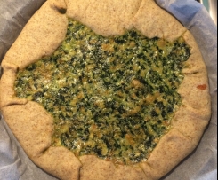 Tortino con spinaci
