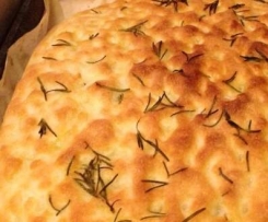 Focaccia al rosmarino senza glutine
