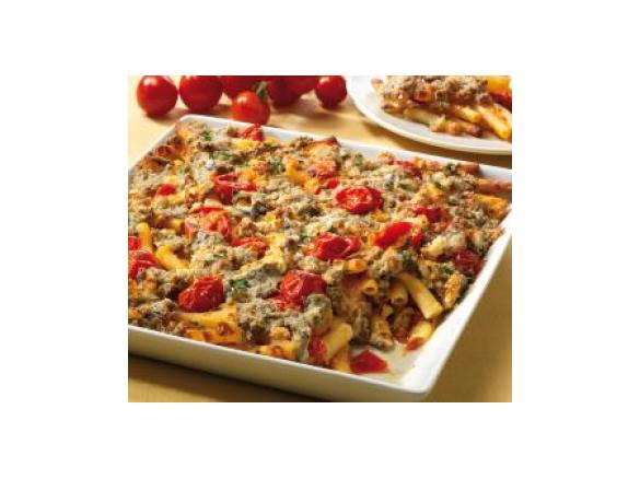 Maccheroncini al forno alla mediterranea