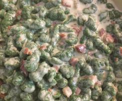 Spatzle agli spinaci