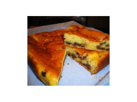 TORTA DI RICOTTA CON GOCCE DI CIOCCOLATO