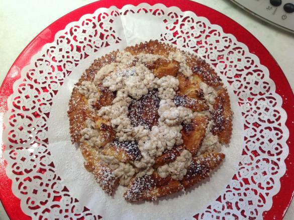 Fiore di sfoglia leggero / contest torte veloci/