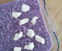 Risotto Bimby con cavolo viola e stracchino