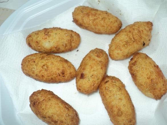 Crocchette di latte al salmone