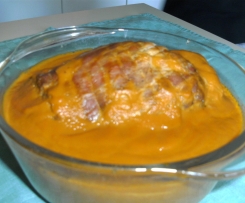 Arrosto di vitello in sugo di verdure