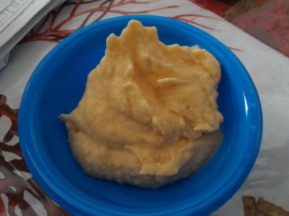 Sorbettone al melone, pesca, banana