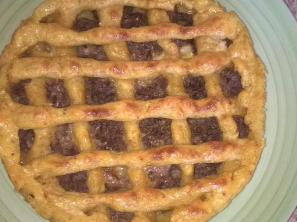 Crostata di carne e patate bimby