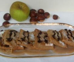 Crespelle dolci d'autunno