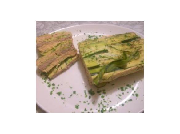 terrina di salmone e zucchine