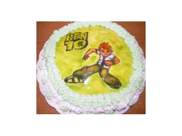 Torta di Ben Ten con cialda in PDZ 