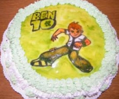 Torta di Ben Ten con cialda in PDZ 