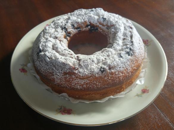 Ciambella morbida integrale all'arancia