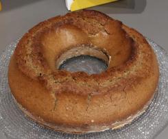 Ciambellone alla farina e semi di canapa