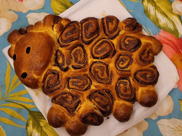 Agnello dolce al cioccolato
