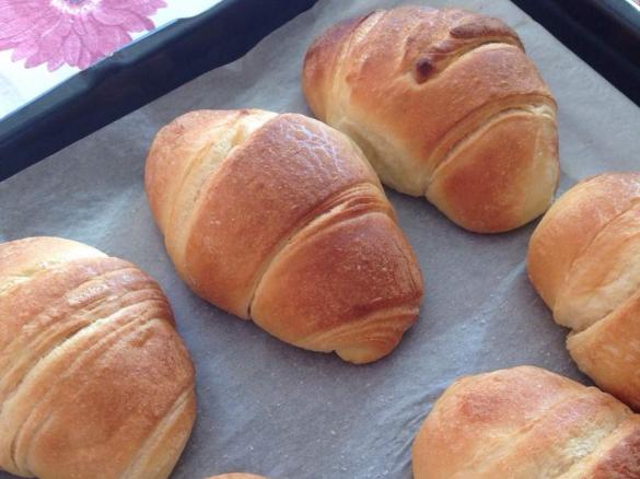 Duplicato di cornetti sfogliati 