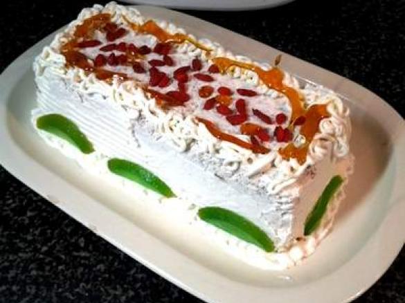  SEMIFREDDO  IRIDATO CON MERINGA MOKA senza glutine ,senza lattosio,vegetale CONTEST senza forno
