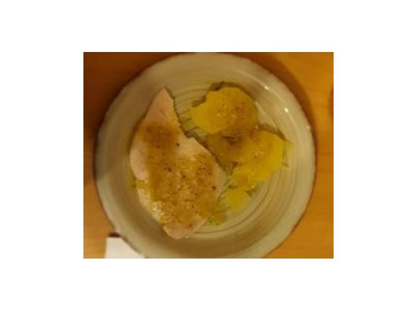 Fettine di tacchino e patate al varoma