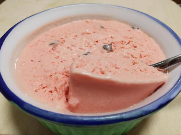 Semifreddo all'anguria-CONTEST DOLCI FRESCHI SENZA