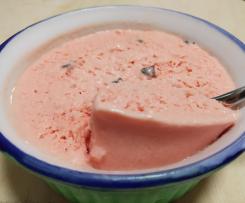 Semifreddo all'anguria-CONTEST DOLCI FRESCHI SENZA