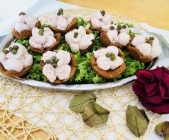 Canestrelli con mousse al prosciutto "Contest Stuzzichini".