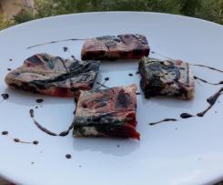 Frittata di barbabietola e foglie di barbabietola - contest rape