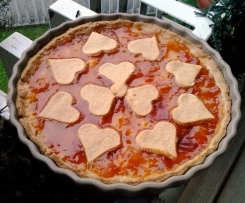 CROSTATA AL PROFUMO DI PESCHE E MANDORLE