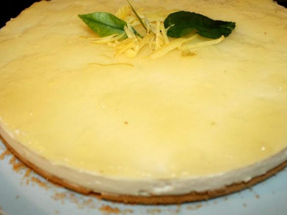 cheese cake al limone