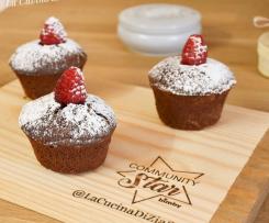 Tenerine cioccolato e lamponi