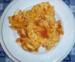 Maltagliati al profumo di aglio e prezzemolo della maestra Paola Naldoni