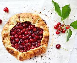 Galette rustica alle ciliegie - contest ciliegie