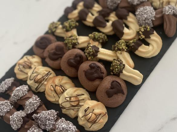 Biscotti di frolla montata