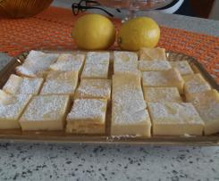 Quadrotti ricotta e limone