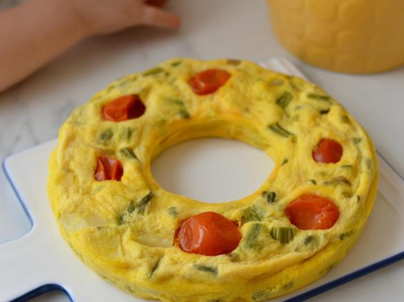 Frittata primavera al vapore