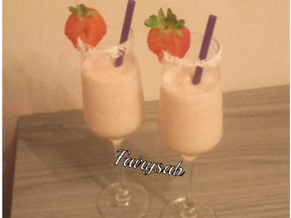 Frozen Fragola & Banana [cocktail]