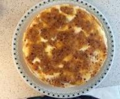 TORTA FREDDA YOGURT E PESCA