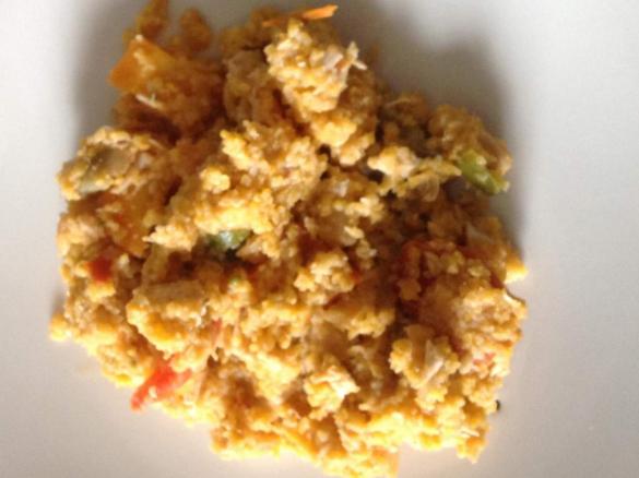 Couscous senza glutine con verdure e pollo