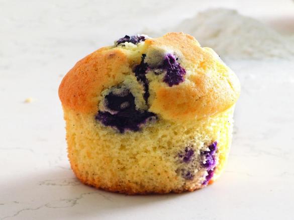 Muffin americano ai mirtilli